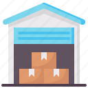 crates, storage, warehouse