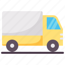 delivery, truck, transport