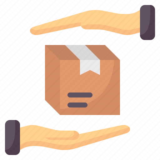 Receive, selivery, hand, package icon - Download on Iconfinder