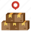 location, direction, parcel, delivery, package, box 