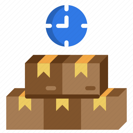Ontime, parcel, delivery, package, box icon - Download on Iconfinder