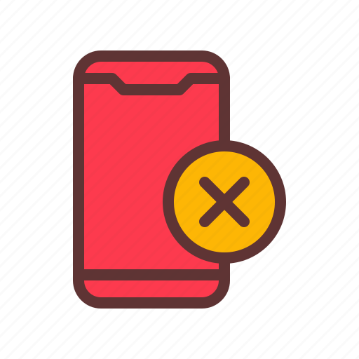 Phone, cancel, failed, error icon - Download on Iconfinder
