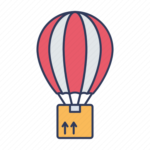 Air, balloon, flight, transportation, fly, travel icon - Download on Iconfinder