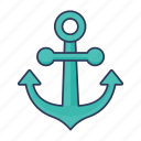 anchor, boat, sailing, tool, ship