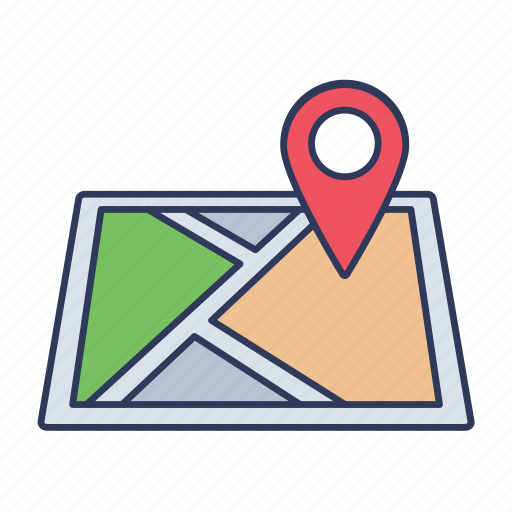 Map, region, pin, gps, position icon - Download on Iconfinder