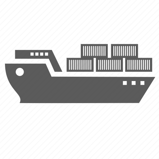 Logistics, ship, boat, delivery shipping shipment transport, package, transportation icon - Download on Iconfinder