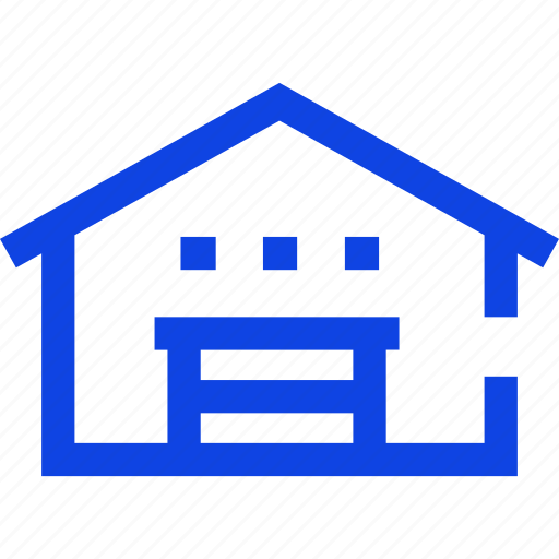Warehouse, shipping, building, storage, home, box, house icon - Download on Iconfinder