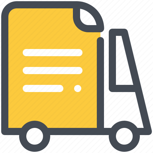 Bus, cargo, delivery, file, logistics, parcel, service icon - Download on Iconfinder