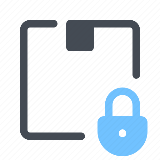 Box, cargo, guarded, lock, parcel, protection, service icon - Download on Iconfinder