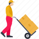 delivery, logistics, parcel, deliveryboy, box, package, cargo