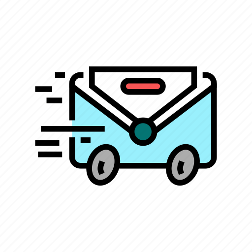 Express, mail, delivery, service, application, truck icon - Download on Iconfinder