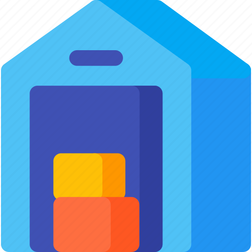 Warehouse, box, cargo, logistics, parcel, truck icon - Download on Iconfinder
