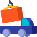 load, truck, box, delivery, package, transportation, vehicle