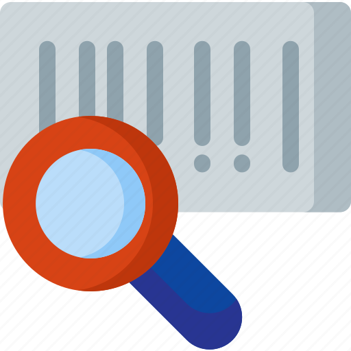 Barcode, magnifier, search, shipping, shop, shopping, track icon - Download on Iconfinder