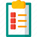 checklist, clipboard, document, extension, file, files, format
