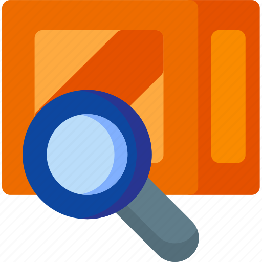 Box, find, delivery, magnifier, magnifying, package, transport icon - Download on Iconfinder