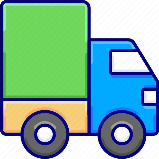 Delivery, shipping, transport, truck, vectoryland icon - Download on Iconfinder