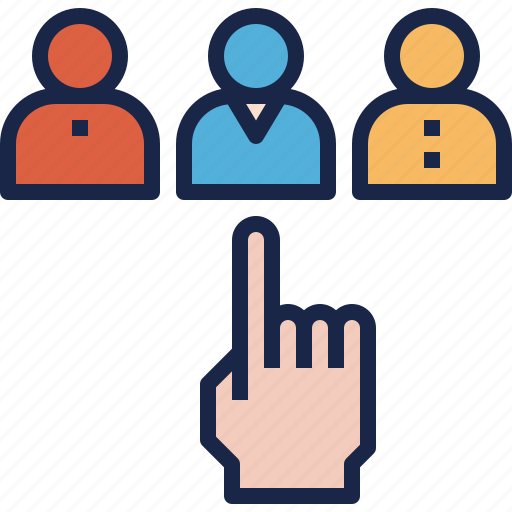Select, representative, candidates, human, hr, choose, resource icon - Download on Iconfinder