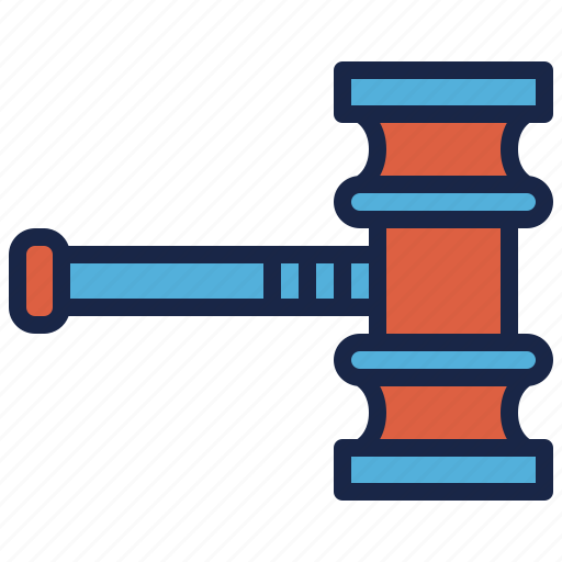 Justice, law, judge, legal, hammer, judicial, court icon - Download on Iconfinder