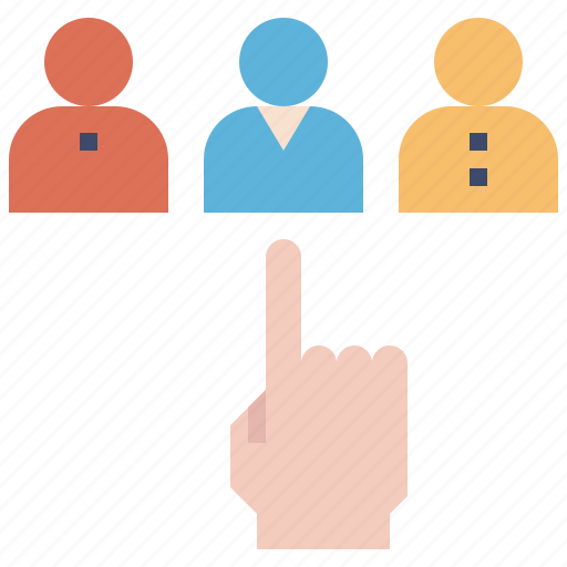 Choose, hr, candidates, representative, select, human, resource icon - Download on Iconfinder