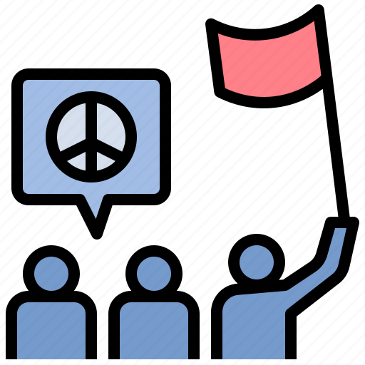 Demonstrate, march, parade, protest, rally icon - Download on Iconfinder