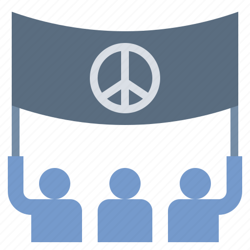 Parade, peace, pride, protest, rally icon - Download on Iconfinder