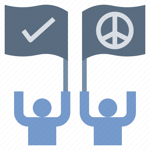Democracy, peaceful, teamwork, victory, winner icon - Download on Iconfinder