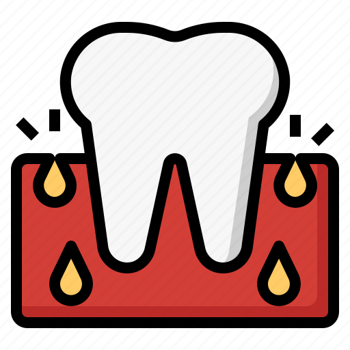 Abscess, gums, dental, dentistry, infection icon - Download on Iconfinder