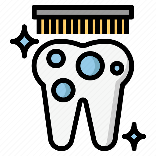 Bleaching, whitening, teeth, stomatology, brush icon - Download on Iconfinder