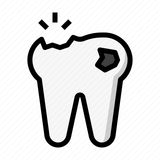 Cavity, tooth, dental, dentistry, decay icon - Download on Iconfinder