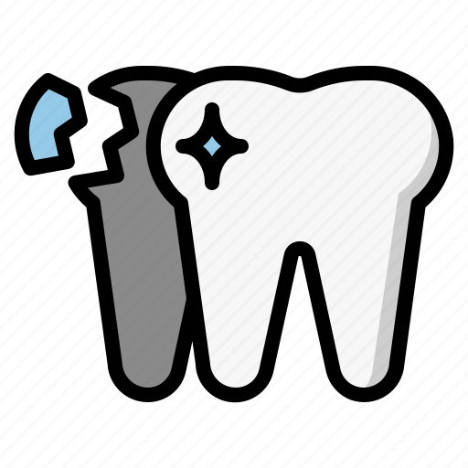 Fillings tooth, tooth, dental, dentistry, cavity icon - Download on Iconfinder