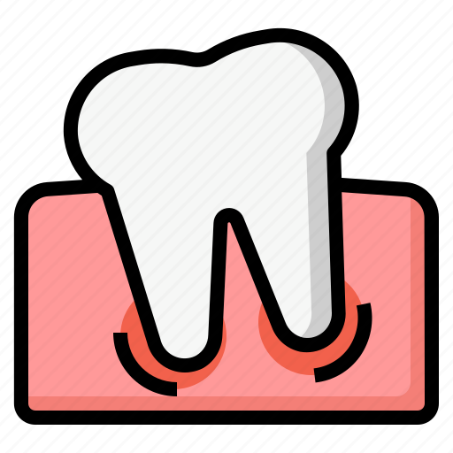 Wisdom tooth, dental, dentist, dentistry, oral care icon - Download on Iconfinder