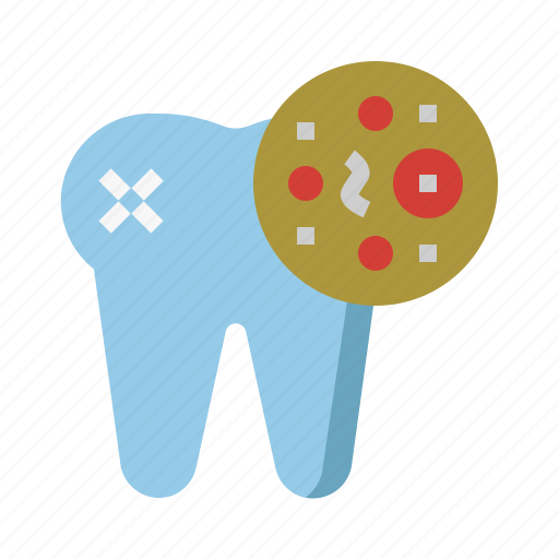 Bacteria, tooth, dental, dentistry, microorganism icon - Download on Iconfinder