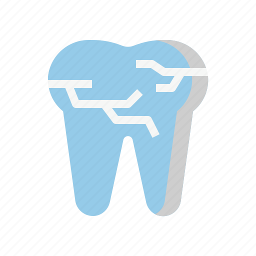 Broken teeth, tooth, dental, cracked, dentistry icon - Download on Iconfinder
