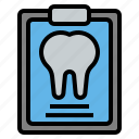 clipboard, record, dental, teeth, tooth, dentist