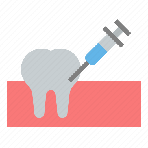 Anesthesia, injection, syringe, dental, teeth, tooth, dentist icon - Download on Iconfinder