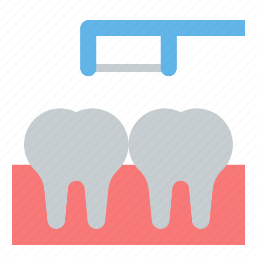 Dental, floss, teeth, tooth, dentist, care icon - Download on Iconfinder