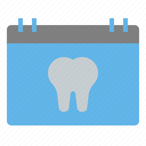 Appointment, agenda, dental, teeth, tooth, dentist icon - Download on Iconfinder