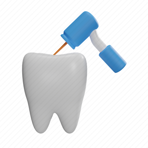Dental, drill, tooth, dentist, health, mouth 3D illustration - Download on Iconfinder
