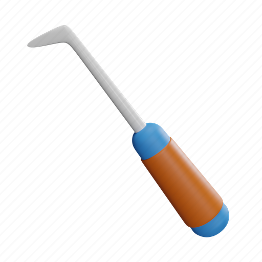 Dental, probe, tooth, dentist, health, medical, clean 3D illustration - Download on Iconfinder