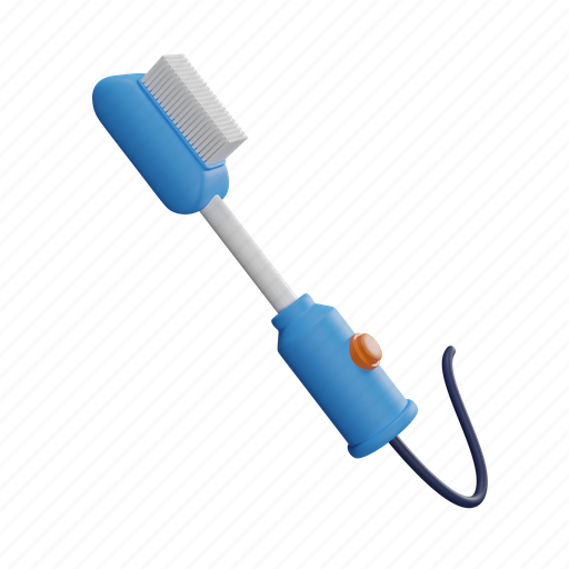 Electric, tooth, brush, dentist, dental, health 3D illustration - Download on Iconfinder