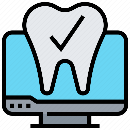 Checkup, computer, diagnostic, teeth, tooth icon - Download on Iconfinder