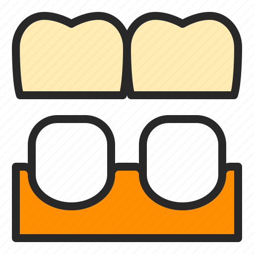 Cap, crown, dental, dentistry, healthcare, orthodontics, tooth icon - Download on Iconfinder