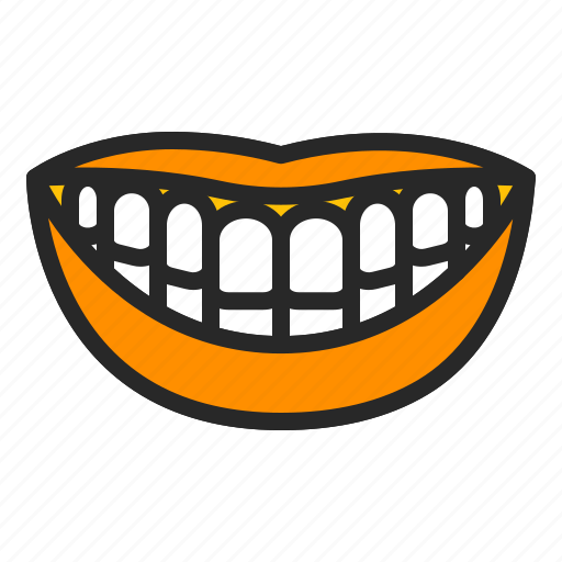 Dental, dentistry, lip, mouth, smile, smiley, tooth icon - Download on Iconfinder