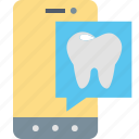 contact, mobile, app, dentistry, information, smartphone, tooth
