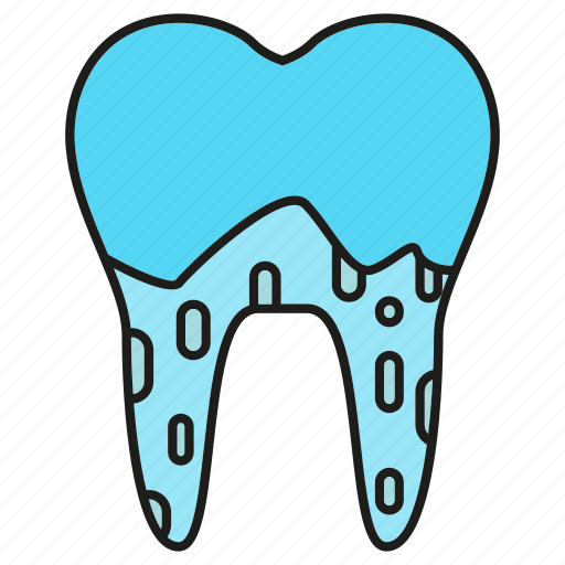 Care, caries, decayed tooth, dental, root, tooth icon - Download on Iconfinder