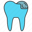 caries, decayed tooth, dental, tooth