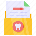 dentist folder, document, doc, archive, data file