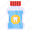 medical jar, medicine bottle, tooth medicine, dentistry, stomatology 