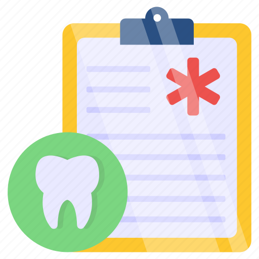 Dental checklist, list, todo list, agenda list, worksheet icon - Download on Iconfinder